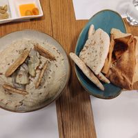 Artichoke dip at Restaurante Oslo in Valencia