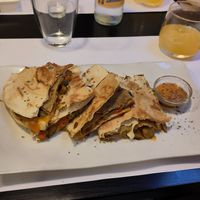 Quesadilla at Restaurante Oslo in Valencia