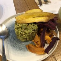 guacamole (real nice)  at Restaurante Oslo in Valencia