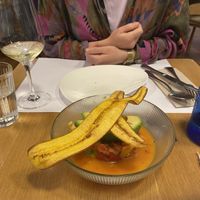 Vegan ceviche   at Restaurante Oslo in Valencia