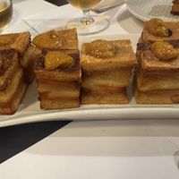 Hojas bravas  at Restaurante Oslo in Valencia