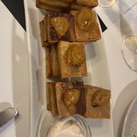 Hojas bravas  at Restaurante Oslo in Valencia