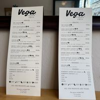 Menus  at Vega Vegan Büfe in Istanbul