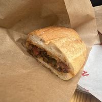 Kokorec  at Vega Vegan Büfe in Istanbul