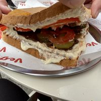AYVALIK TOAST   at Vega Vegan Büfe in Istanbul