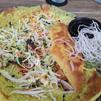 Vietnamese omelette at CU Asian Fusion & Sushi Restaurant in Berlin