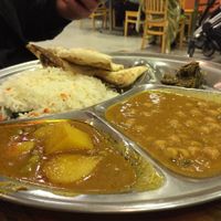 Vegetarian Thaali at Om Vegetarian - Capitol Arcade in Melbourne