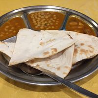 Vegan thali without rice at Om Vegetarian - Capitol Arcade in Melbourne