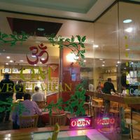 from the outside at Om Vegetarian - Capitol Arcade in Melbourne
