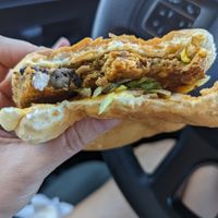 Black bean burger at Big Al's in Kanab