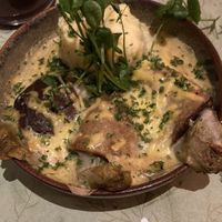 Witloofrolletjes met seitan en puree  at De Preuverie in Hasselt