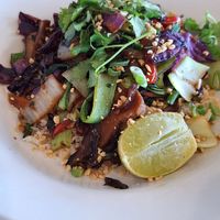 And Shitake Stir Fry 👌 at Bundaberg Social Club in Bundaberg