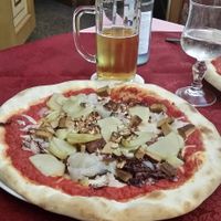 Pizza Tofu at Pizzeria Bar Botti in Rovereto