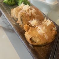 Crispy vegan fish patties   at Empress in Central Singapore