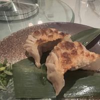 Vegan impossible gyozas were to die for   at Empress in Central Singapore