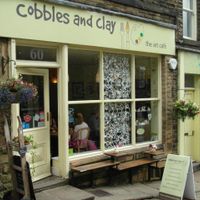 Cobbles and Clay, Haworth at Cobbles and Clay - The Art Cafe in Haworth