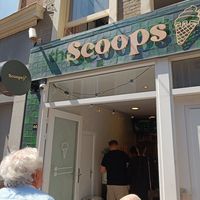 Front of store at Scoops in The Hague