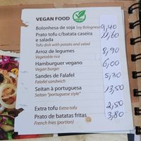Menu at Sky Café - RESTAURANTE in Alvor