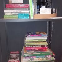 Vegan books at VegaVerso in Leuven