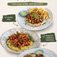 Vegan options at Coconut Restaurant in Rhodes