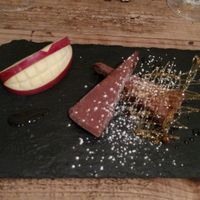 Chocolate ice cream cake at Harukucchii in Fujisawa