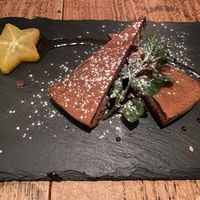 Chocolate ice cream cake at Harukucchii in Fujisawa