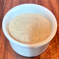 Ranch dipping sauce  at Izu Burger in Dubai