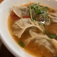 Veg soup dumplings  at Bayleaf Stir & Curry House in San Antonio