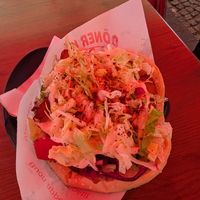 Seitan Döner at Stern Kebab in Magdeburg