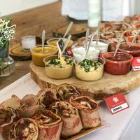 Catering selection at Veggie Bros - Juliuspromenade in Wurzburg