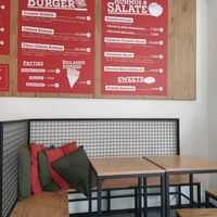 Location and part of menu at Veggie Bros - Juliuspromenade in Wurzburg
