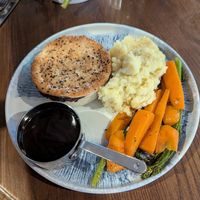 Mushroom Pie at Brown Cow in Clitheroe