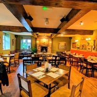 Dining room at Brown Cow in Clitheroe