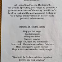 Yum factor 10. at Lotus Seed Vegan in Vancouver