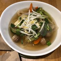 Pho at Lotus Seed Vegan in Vancouver
