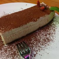 Vegan Tiramisu at Lotus Seed Vegan in Vancouver