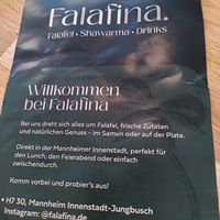  at Falafina in Mannheim