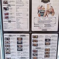 Menu - shows dishes that are vegetarian, just check with staff that there is no egg   at Xi'an BiangBiang Noodle in London