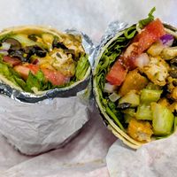 Loaded veggie nuggets wrap. at Wing Shack Longmont in Longmont