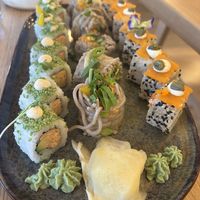 Tunar bliss, soba noodle sushi, at Bloom Sushi Marais in Paris