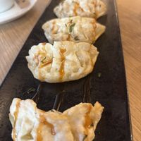 apple gyoza (dessert) at Bloom Sushi Marais in Paris