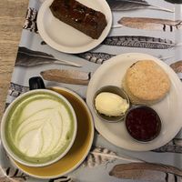 Scone not vegan   at Vaults and Garden in Oxford