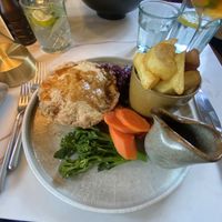 Welsh Onion Cake Pie  at Ffarm Hall in Abergele