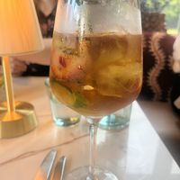Pimm’s Spritz  at Ffarm Hall in Abergele