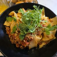 Pasta (Star Dish!!) at Ffarm Hall in Abergele