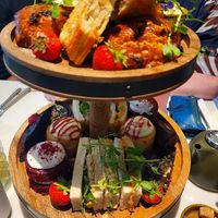 Afternoon Tea for Two. at Ffarm Hall in Abergele