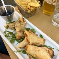 Lumpia and Fritte  at Umami Gastrobar in Parma