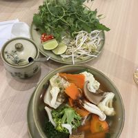 Vegan pho  at Vietnamese Special Restaurant in Abu Dhabi