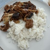 Vegan braised eggplant with tofu   at Vietnamese Special Restaurant in Abu Dhabi