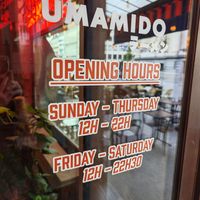 Outside at Umamido Ramen & Sushi Bourse in Brussels